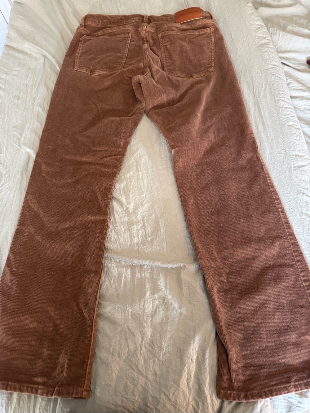 Lucky Brand Corduroy Flare Pants in Copper Brown - Picture 4 of 6